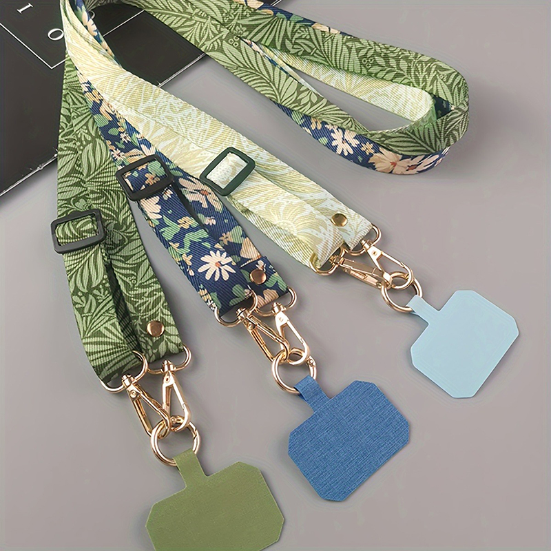 Crossbody Lanyard Neck Strap Case - رسمت Crossbody الهاتف الخليوي الحبل حزام