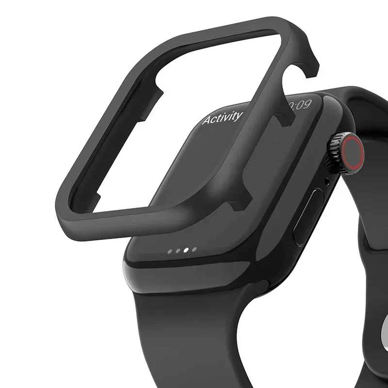 Metal Bumper Aluminum Frame Case - ل iWatch SE سلسلة 10 9