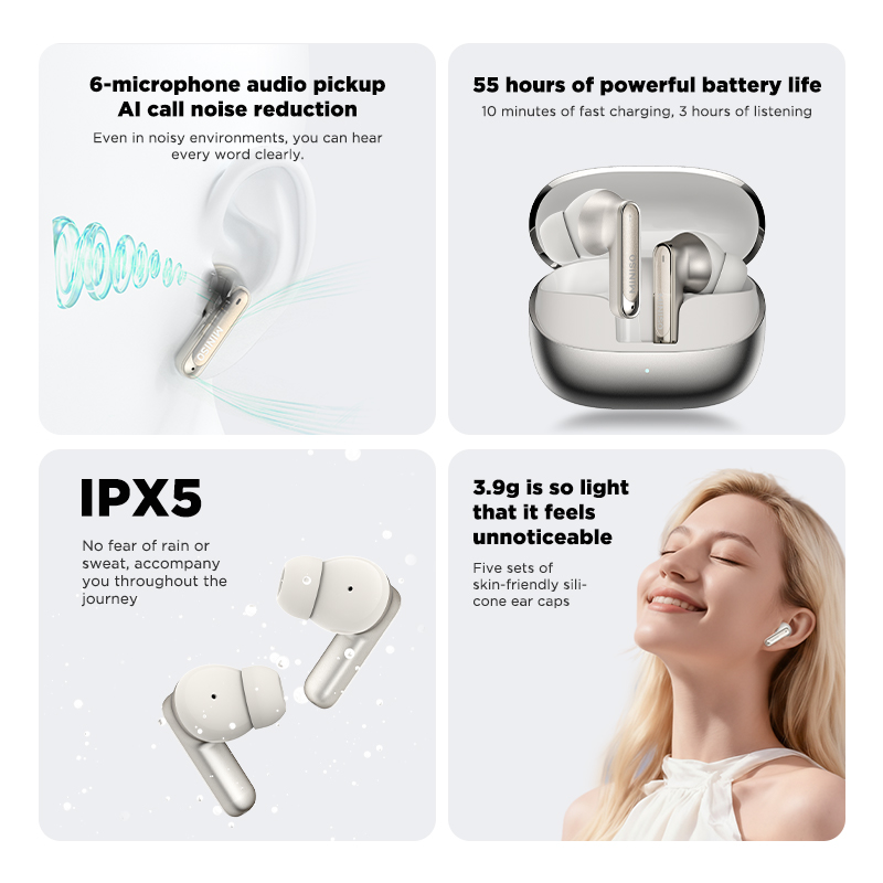 سماعات أذن لاسلكية بتقنية البل - مراجعة Earphones وسعره