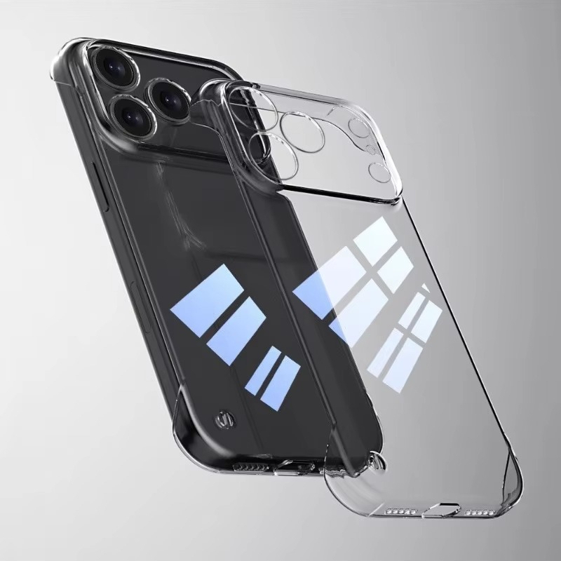 غطاء هاتف شفاف فائق النحافة بد - مراجعة Ultra Thin Frameless Phone Cover وسعره