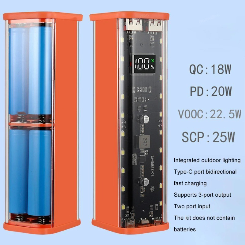 تصميم منفذ USB من النوع C، علب - مراجعة Power Banks وسعره