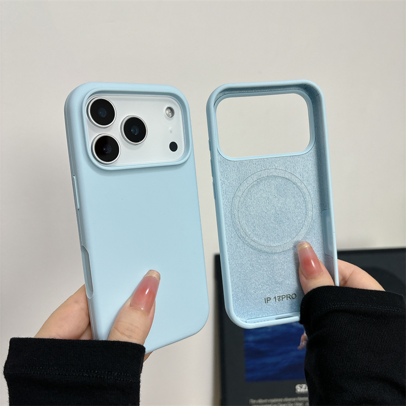 غطاء حماية مغناطيسي من السيليك - مراجعة Liquid Silicone Magnetic Phone Case وسعره