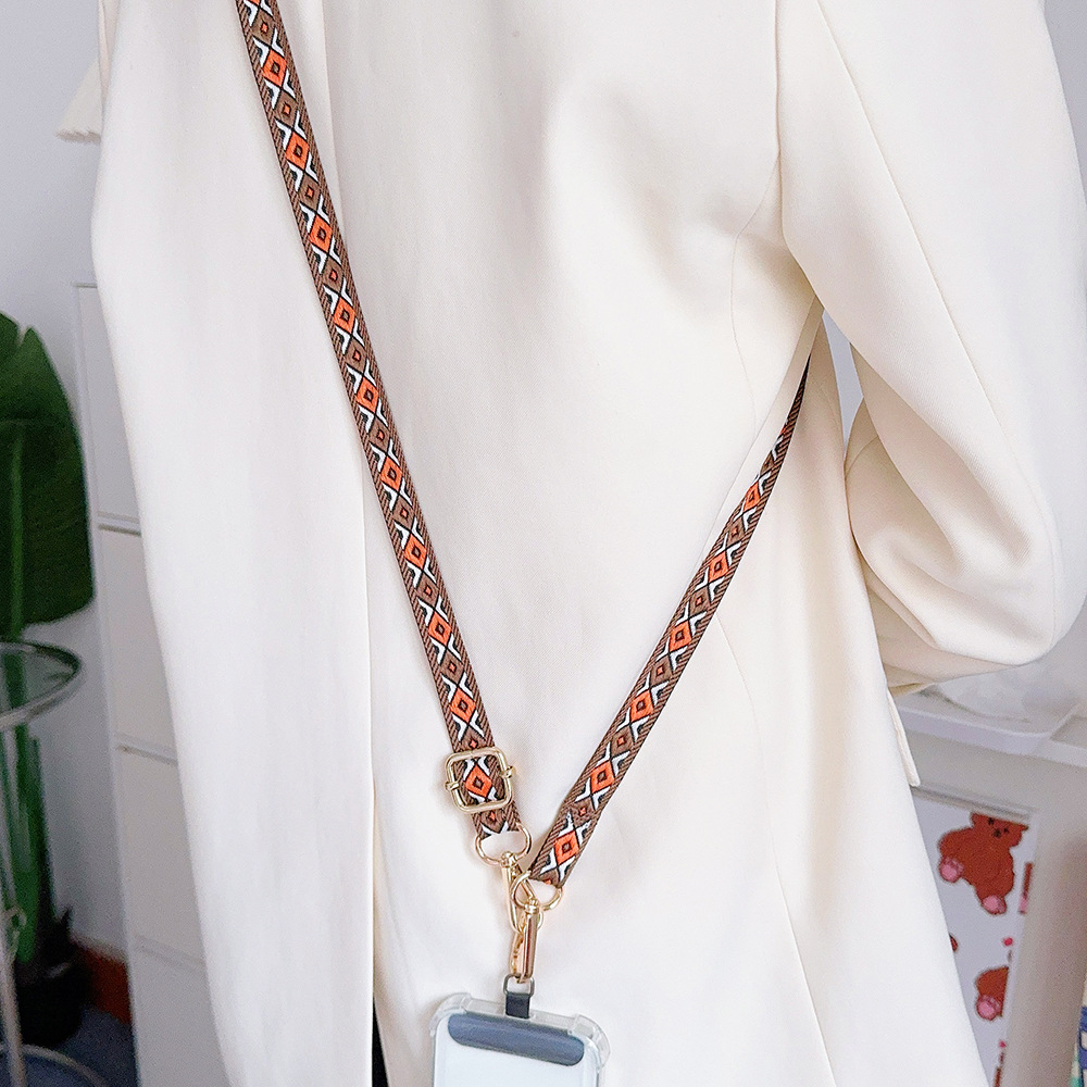 جديد ريترو Crossbody الهاتف ال - مراجعة Crossbody Lanyard Neck Strap Case وسعره