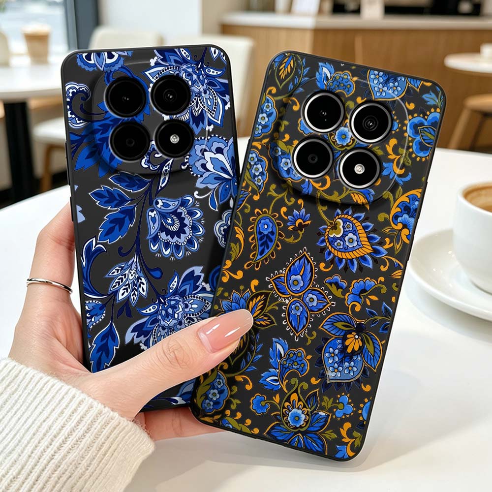 غطاء هاتف بتصميم عتيق ونقشة زه - مراجعة Vintage Floral Pattern Soft Case وسعره