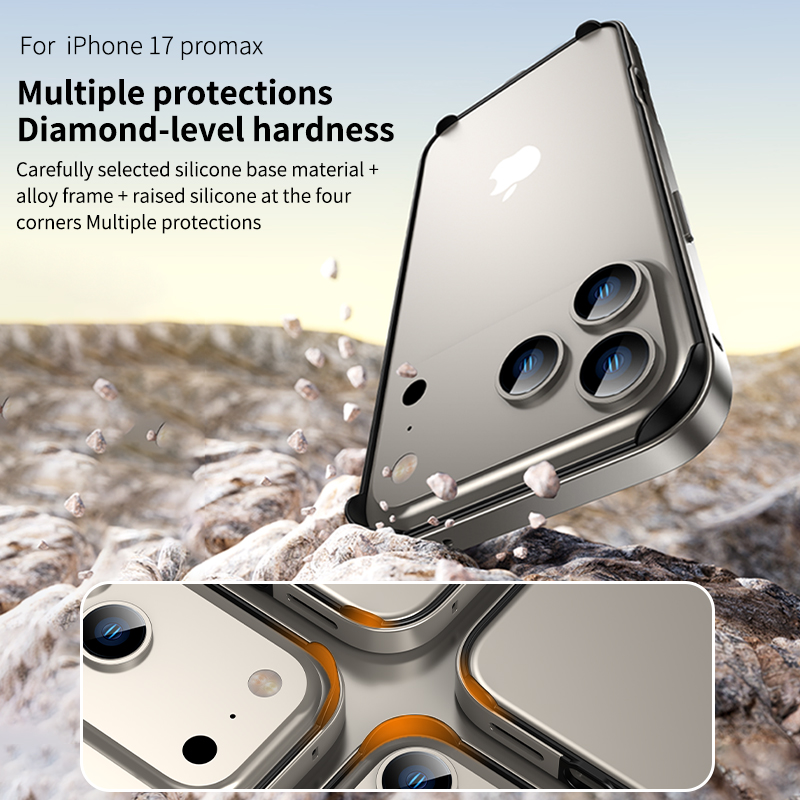 الألومنيوم إطار معدني سيليكون  - مراجعة Metal Bumper Aluminum Frame Case وسعره